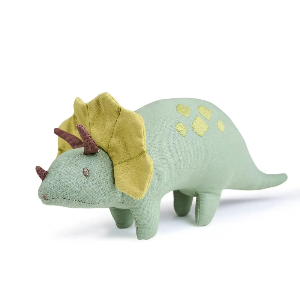 Threadbear Design Trike Linen Dinosaur Toy