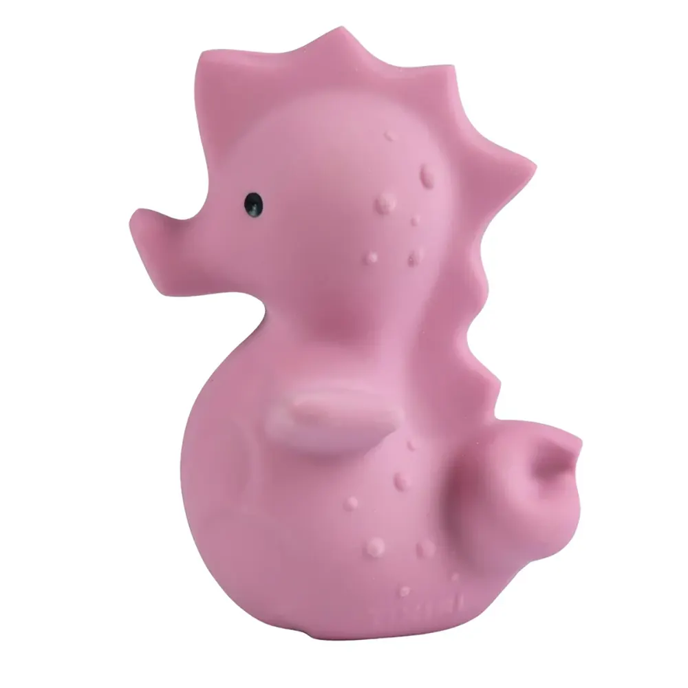 Tikiri Ocean Buddies Natural Rubber Rattle - Seahorse