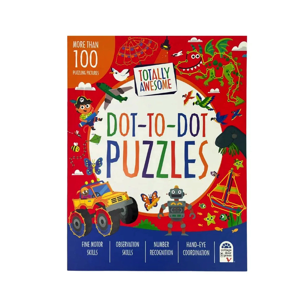 Totally Awesome Dot-To-Dot Puzzles