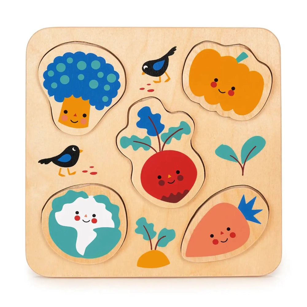 Mentari Toys Vegetable Puzzle