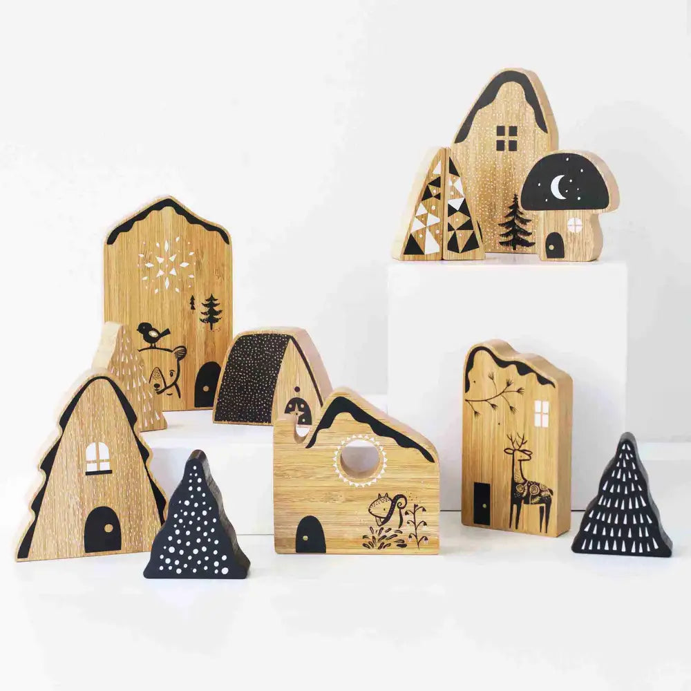 Wee Gallery Woodland Village