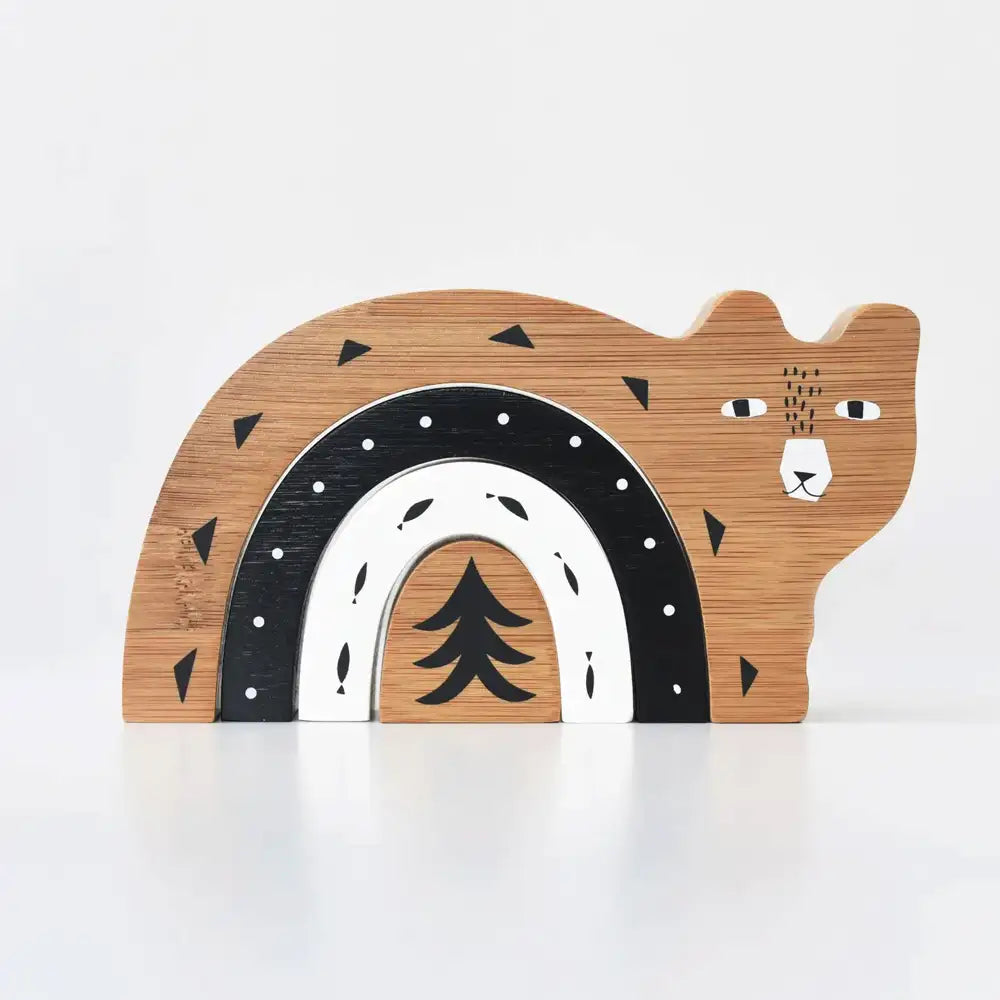 Wee Gallery Bamboo Nesting Bear