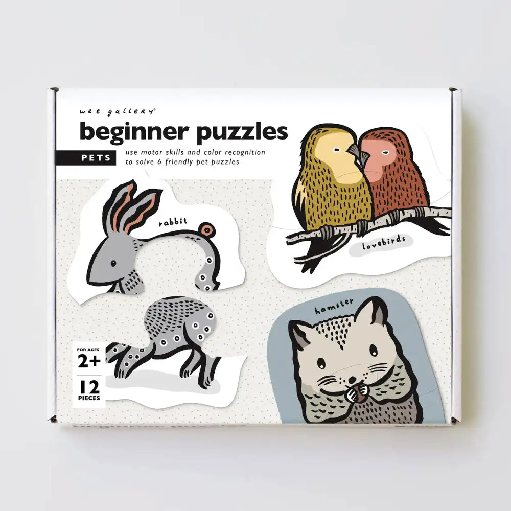 Wee Gallery Beginner Puzzles - Pets