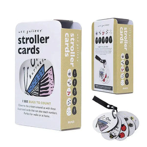 Wee Gallery Stroller Cards - I See Bugs To Count
