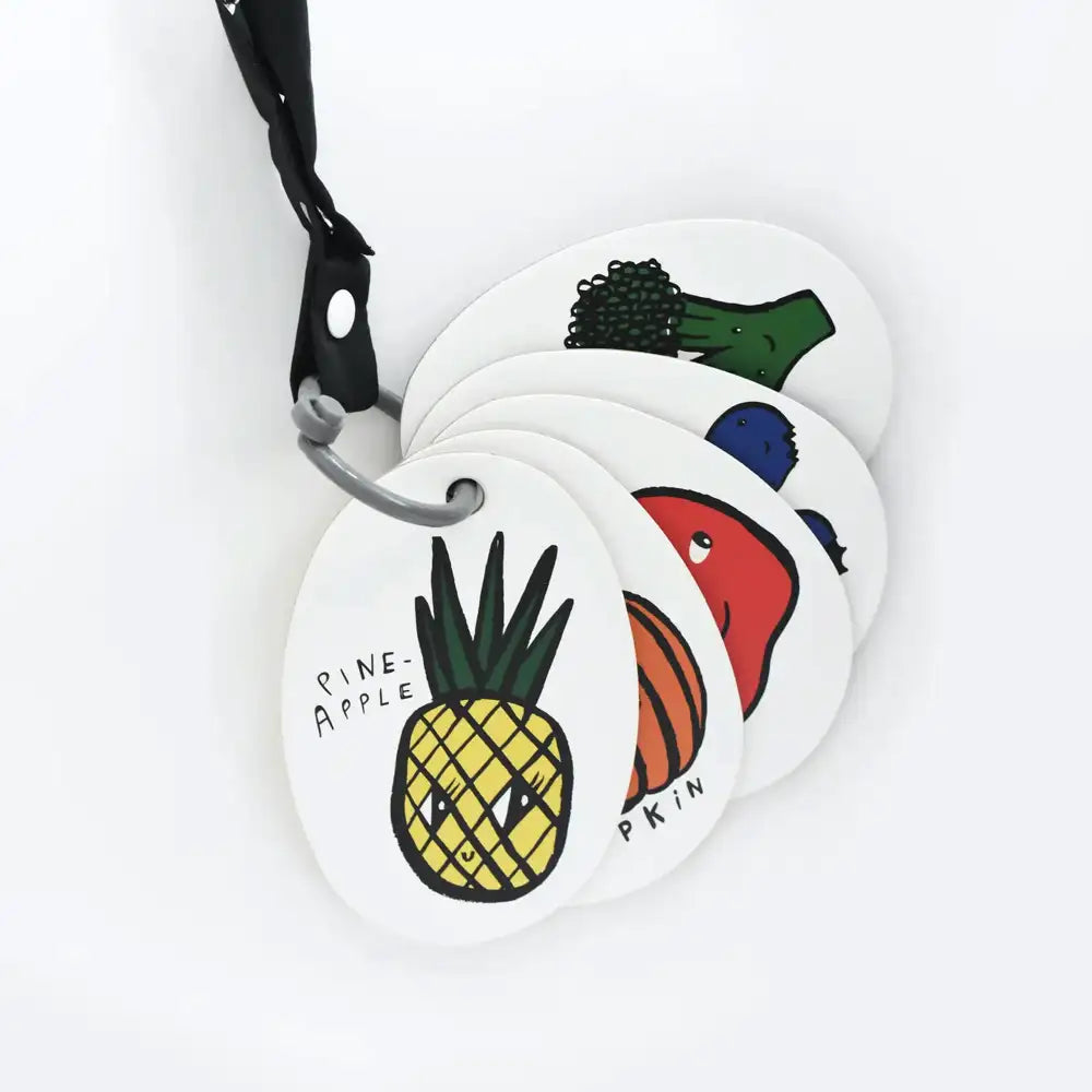 Wee Gallery Stroller Cards - I See At the Market