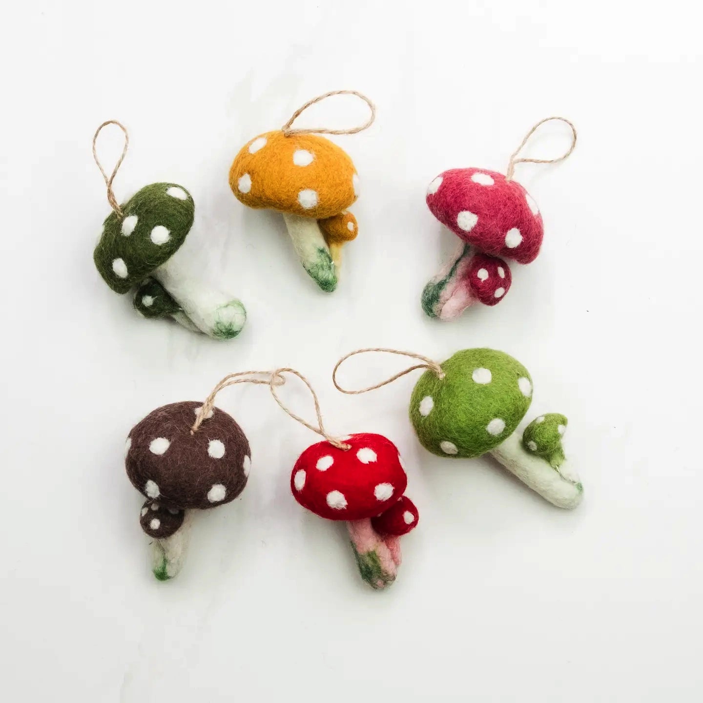 The Winding Road Ornament - Mushroom