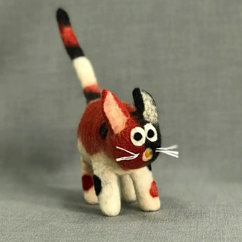 The Winding Road Toy Cat  - Calico