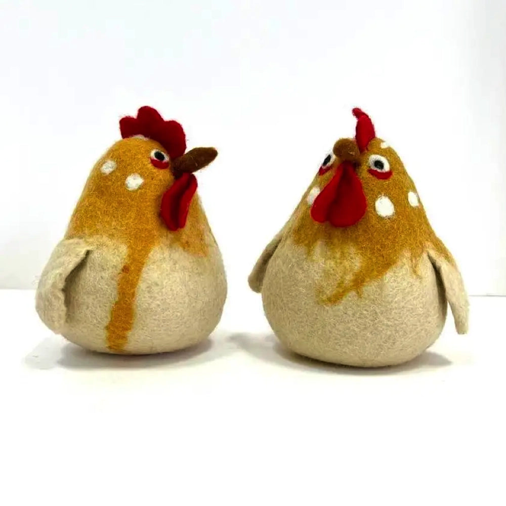 The Winding Road Toy Rooster - Gold