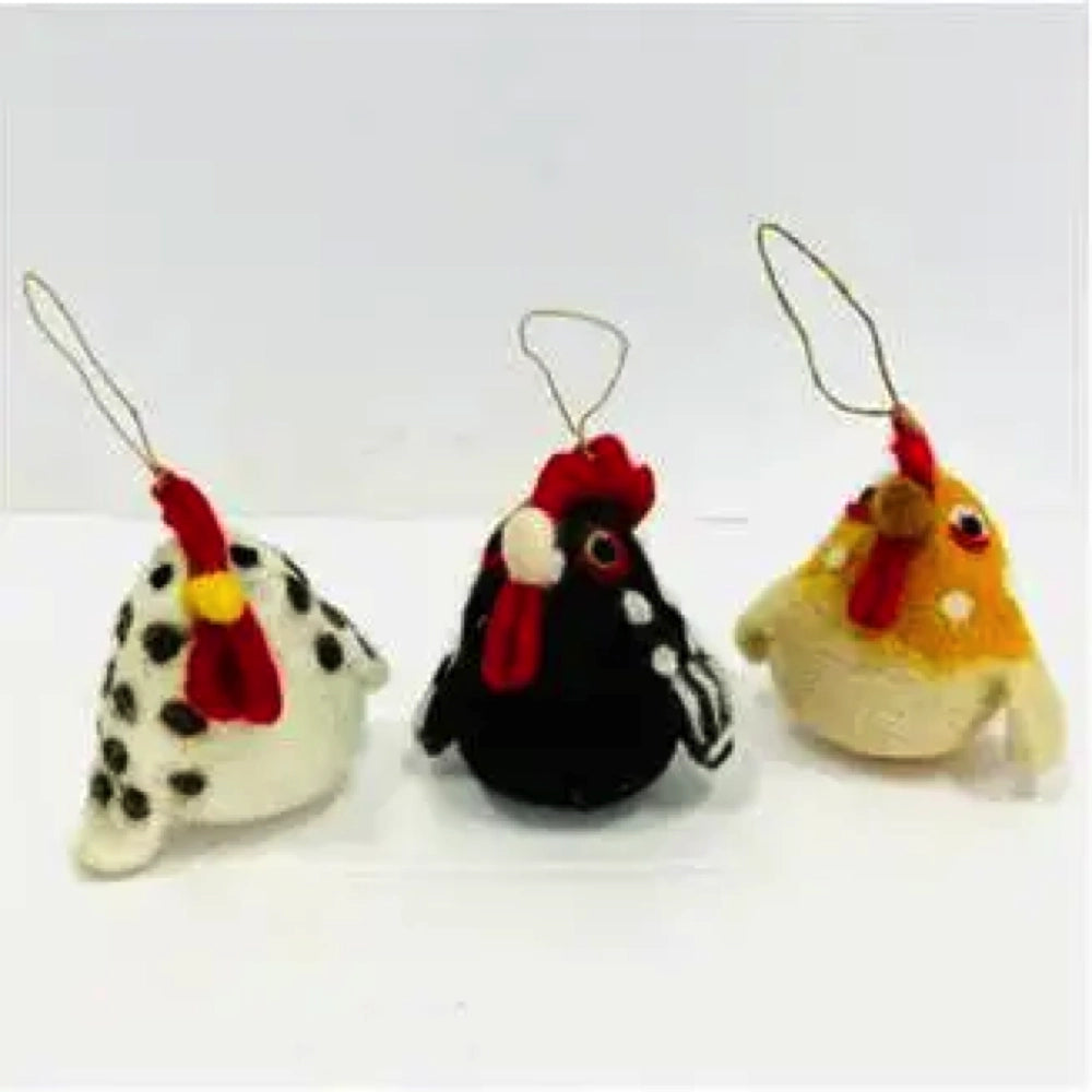 The Winding Road Ornament - Chicken