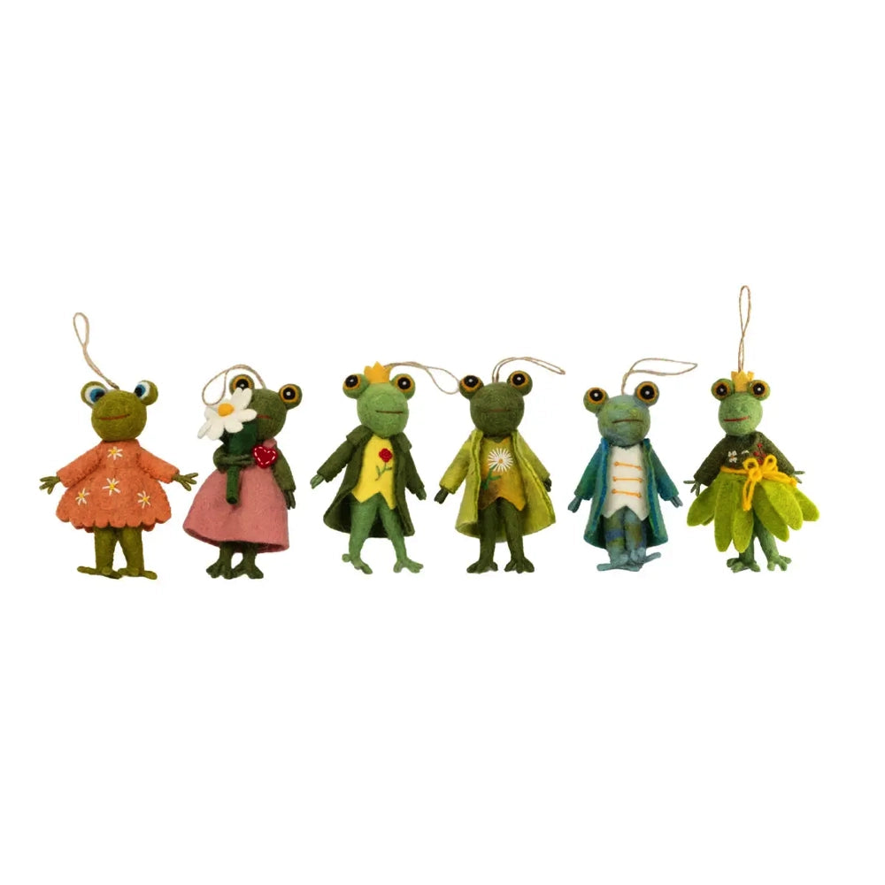 The Winding Road Ornament - Dapper Frog