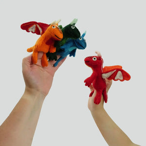 The Winding Road Finger Puppet Dragon