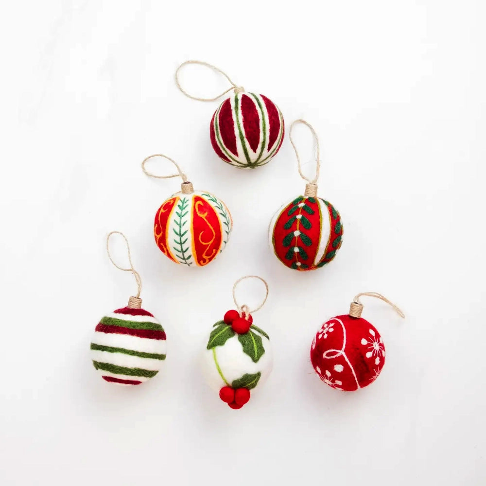 The Winding Road Ornament - Red Ornament