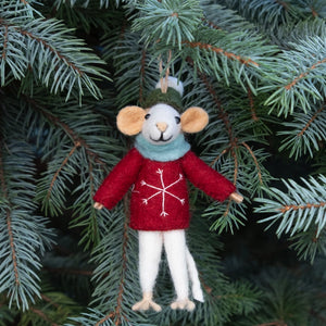 The Winding Road Ornament - Mouse