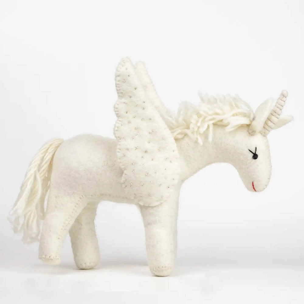 The Winding Road Toy Unicorn - Large