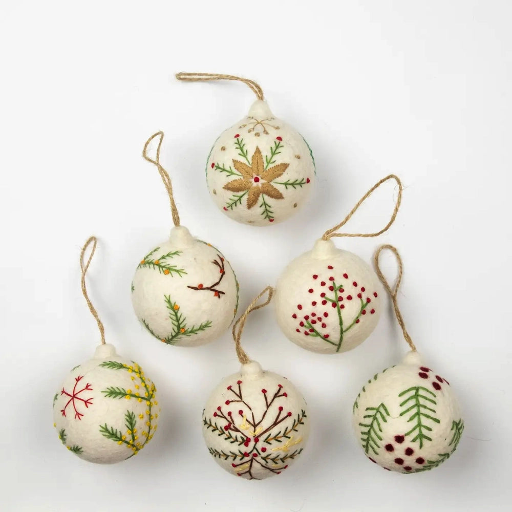 The Winding Road Ornament - White Ornament