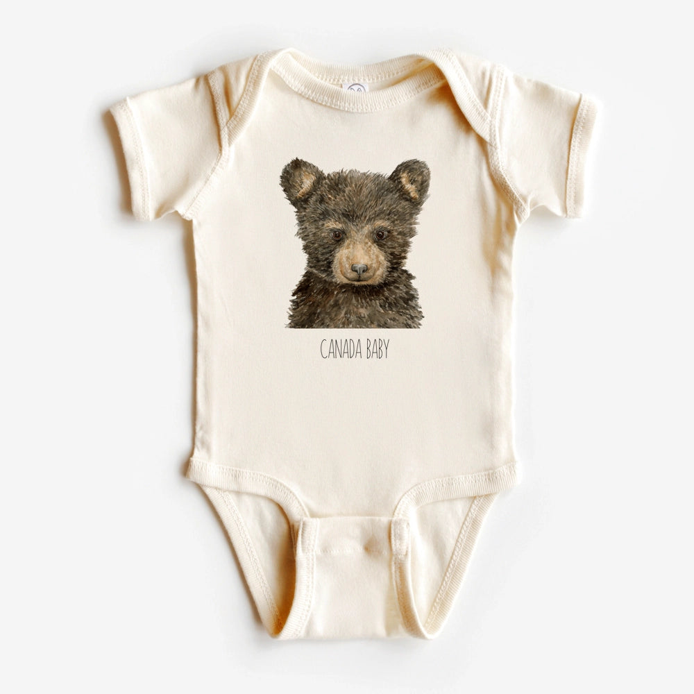 WLDFLRW Printed Baby Onesie - Bear