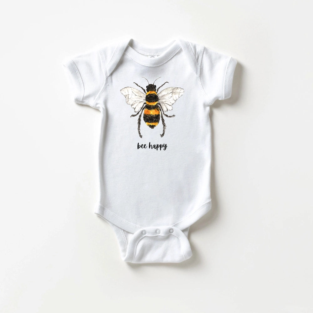 WLDFLRW Printed Baby Onesie - Bee