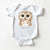 WLDFLRW Printed Baby Onesie - Owl