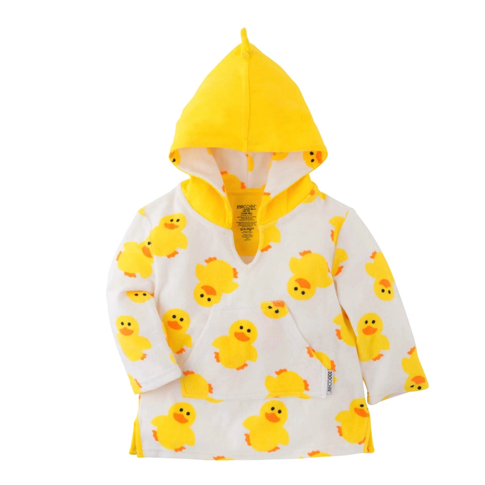 Zoocchini UPF50+ Terry Swim Coverup - Duck