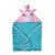 Zoocchini Baby Snow Terry Hooded Bath Towel - Alicorn