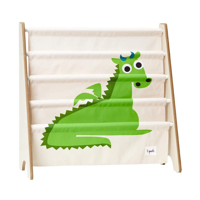 3 sprouts book rack - dragon