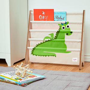 3 sprouts book rack - dragon