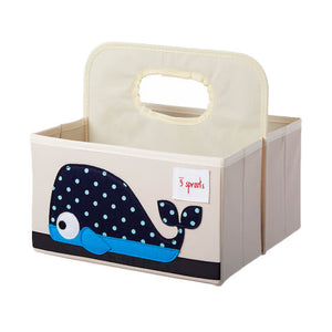3 sprouts diaper caddy - whale