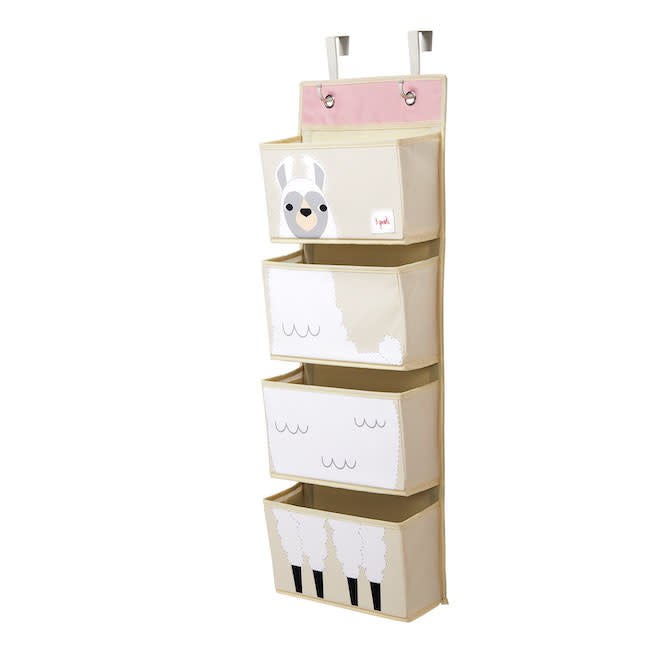 3 Sprouts Hanging Wall Organizer - Llama