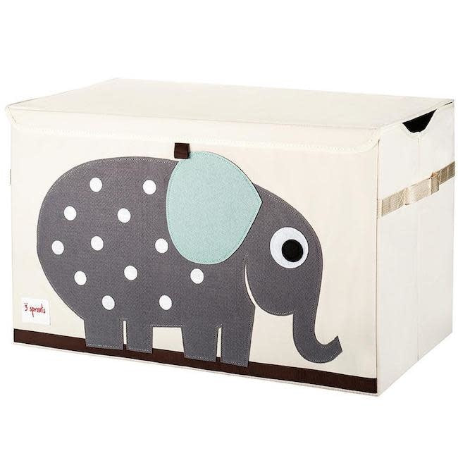 3 sprouts toy chest - elephant