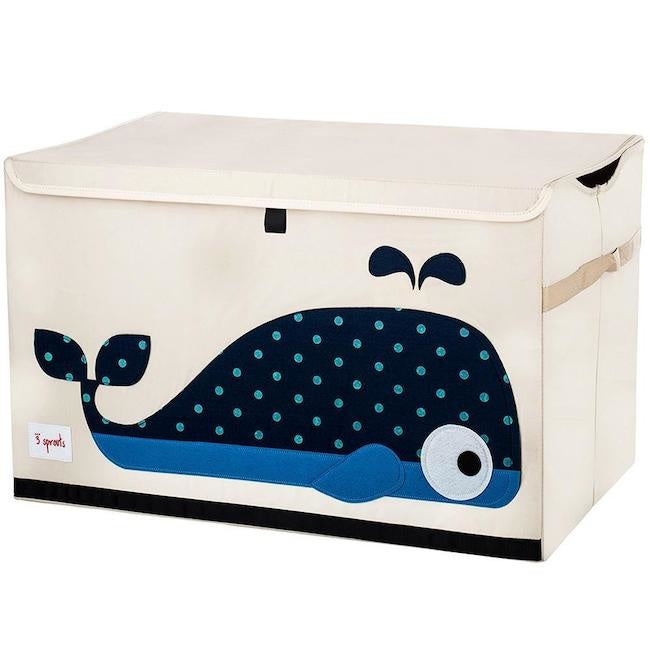 3 sprouts toy chest - whale