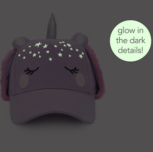 flapjacks 3D cap with earflaps unicorn