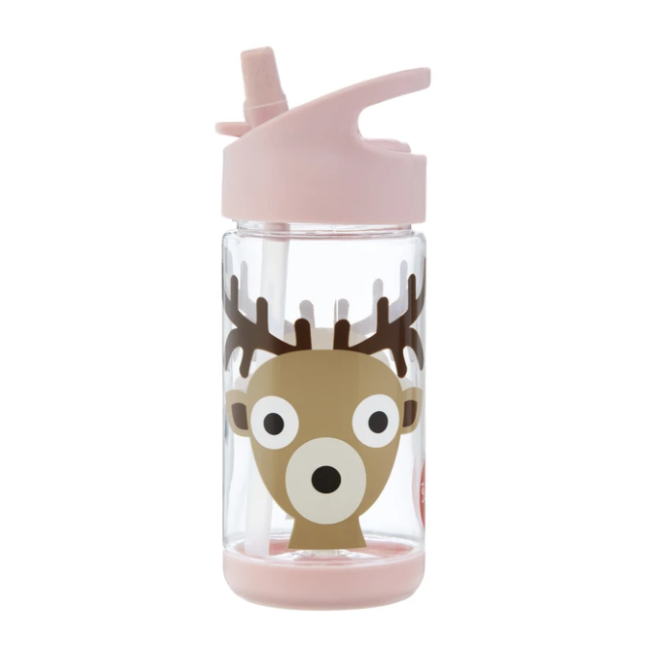 3 sprouts water bottle - deer