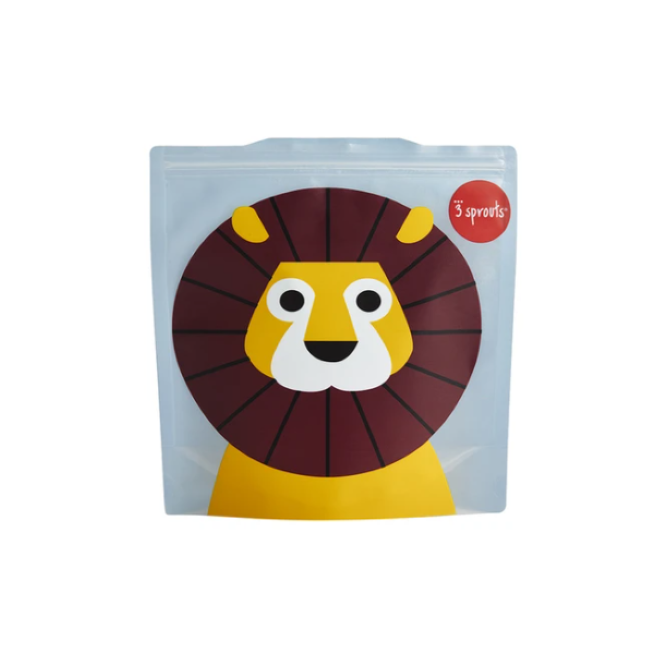 3 Sprouts Sandwich Bag 2pk - Lion