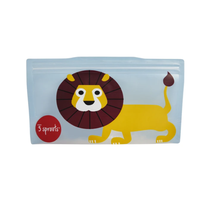 3 sprouts snack bag 2 pack - lion