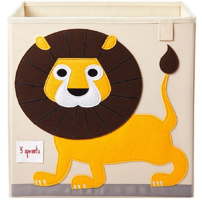 3 sprouts storage box - lion