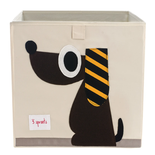 3 sprouts storage box - dog