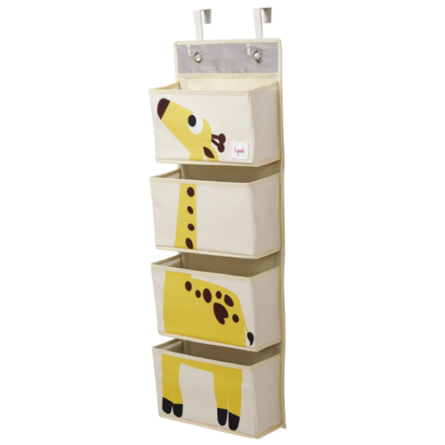 3 Sprouts Hanging Wall Organizer - Giraffe