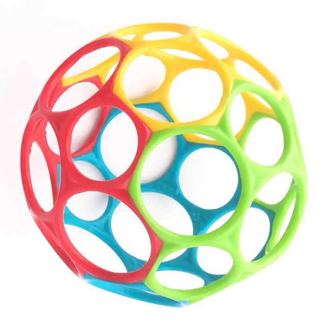 Oball 4" Classic Ball - Red/Blue/Green/Yellow