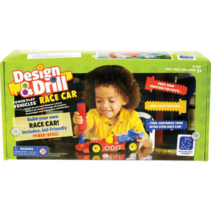 educational insights design & drill power play vehicles - race car