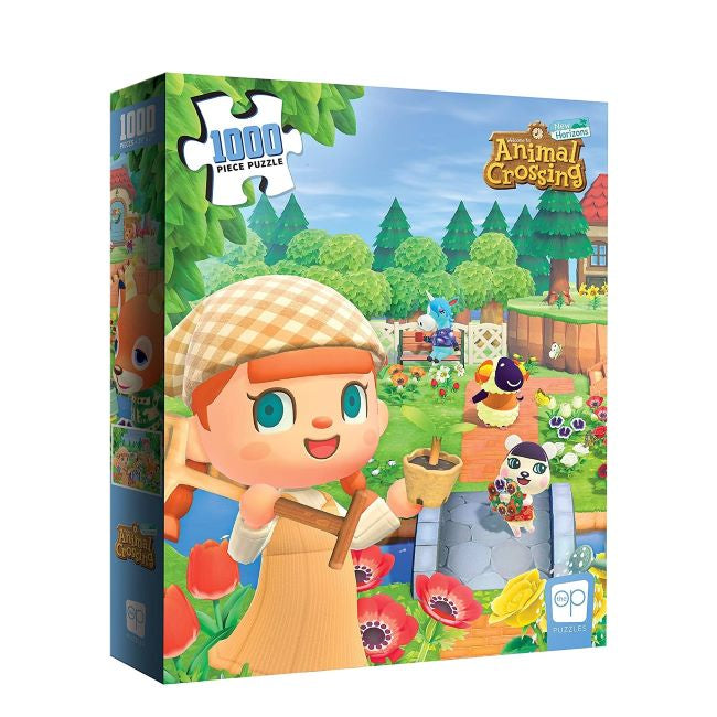 usaopoly 1000pc puzzle - animal crossing - new horizons