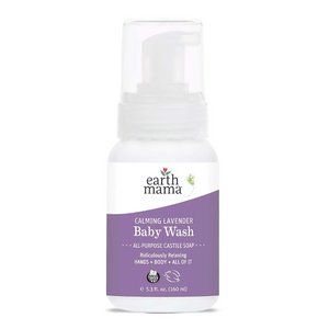 Earth Mama Calming Lavender Castile Baby Wash 160ml
