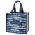 karma recycled medium gift bag - blue shibori