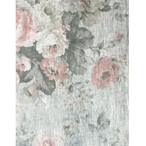 Miss Rose Sister Violet Women's Italian Cotton Floral Scarves