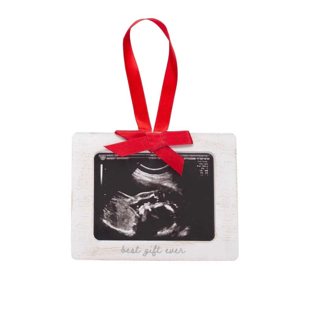 pearhead sonogram holiday ornament - best gift ever