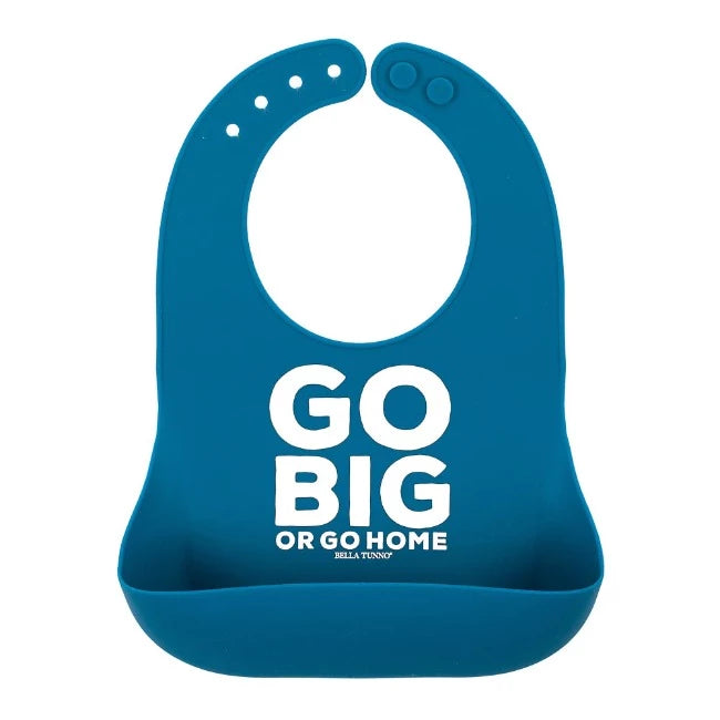 bella tunno silicone wonder bib - go big