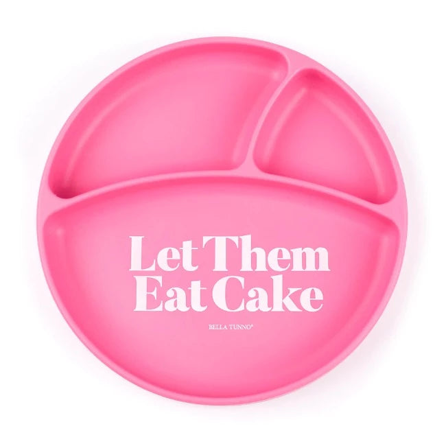 bella tunno silicone wonder plate - let them eat cake