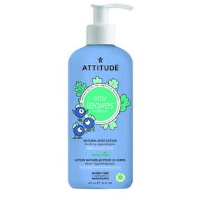 attitude little leaves body lotion - blueberry 473 ml