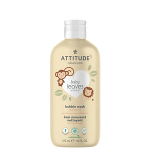 Attitude Baby Leaves Bubble Wash Pear Nectar 473 ml