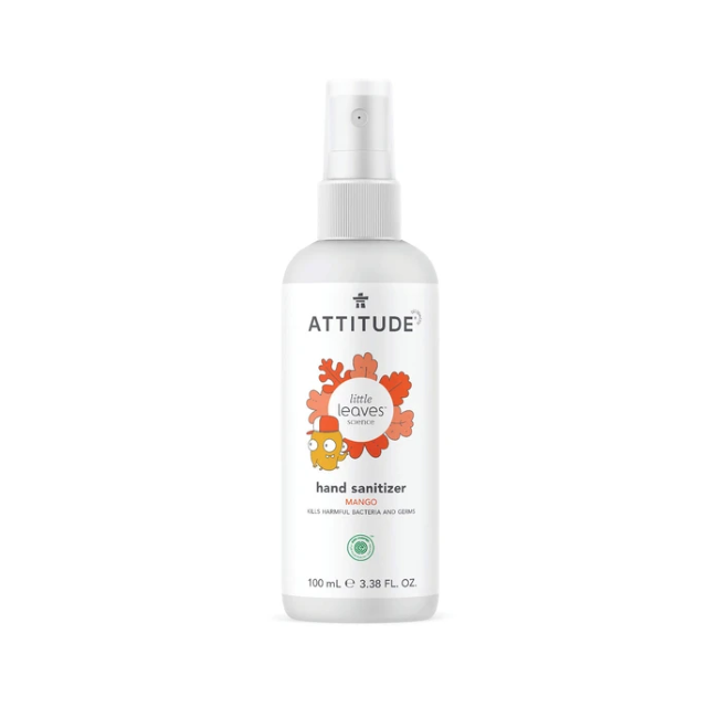 attitude little leaves hand sanitizer mango 100ml