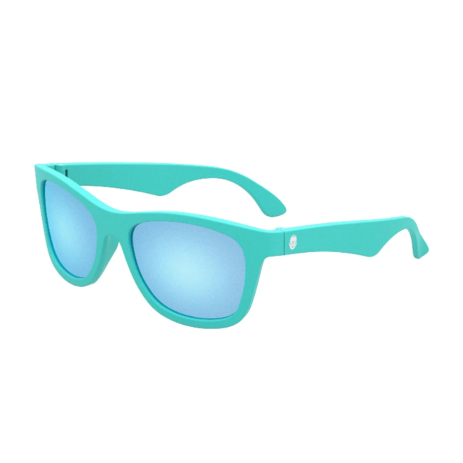 babiators the surfer polarized turquoise baby sunglasses